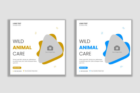 Download Animal Care Abstract Social Media Banner - Social media Collection