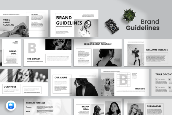 Download Brand Guidelines - Keynote Template - Brand guidelines Collection