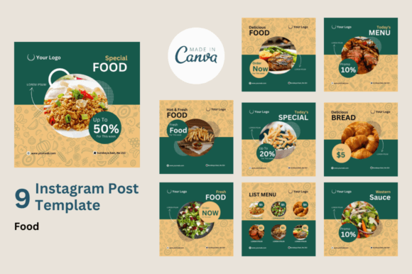 Download Social Media Feed for Food - Social media Collection