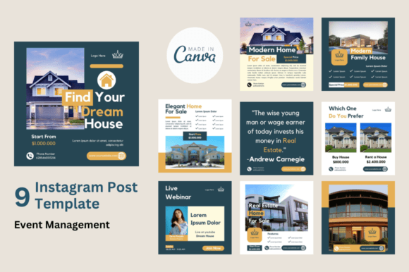 Download Social Media Feed for Real Estate - Social media Collection