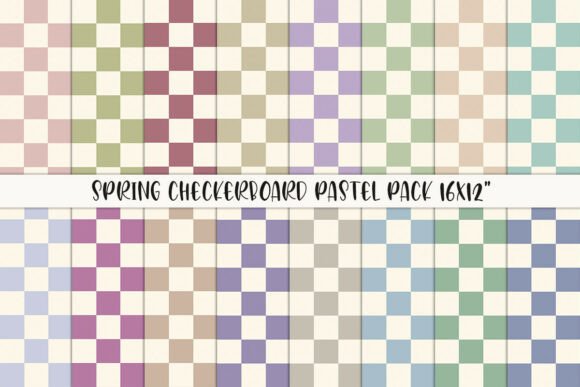 Download Spring Checkerboard Pastel Pack - Pastel pack Collection