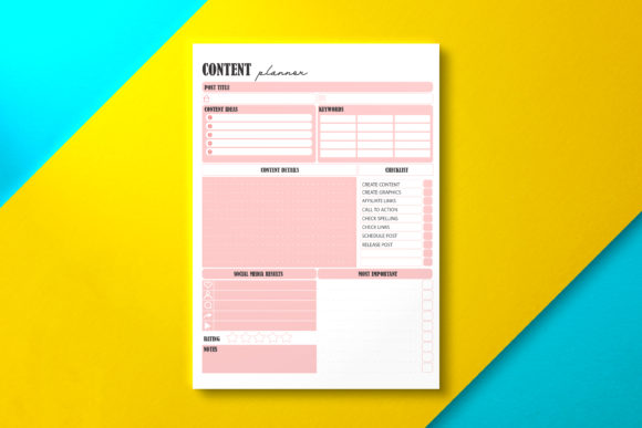 Download Social Media Content Planner - Social media Collection