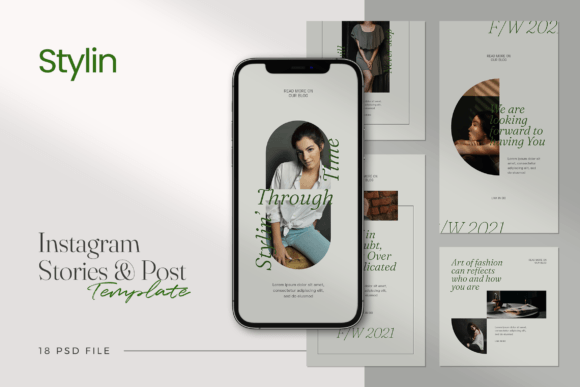Download Stylin Minimalist Social Media Template - Social media Collection