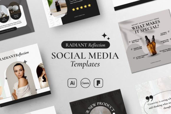 Download Radiant Reflection Social Media Template - Social media Collection