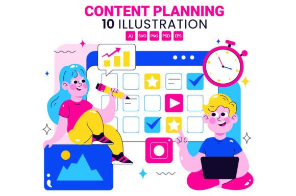 Download 10 Social Media Content Planning - Social media Collection