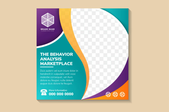 Download Behavior Analysis Marketplace Square Ban - Square Collection
