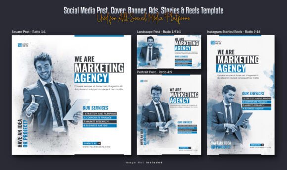 Download Business Social Media Templates - Social media Collection