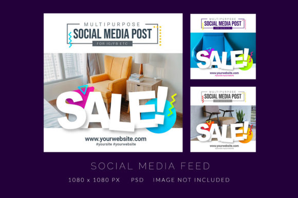 Download Multipurpose Social Media Feed for Sales - Social media Collection