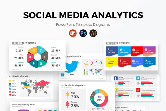 Download Social Media PowerPoint Template - Social media Collection