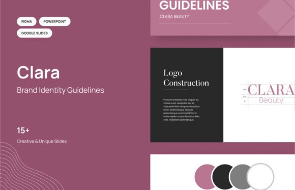 Download Beauty Brand Guidelines Presentation - Brand guidelines Collection