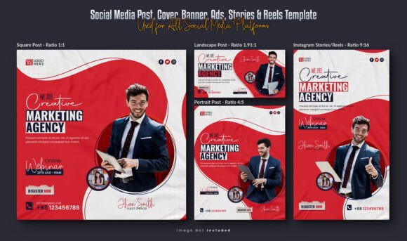 Download Business Social Media Templates - Social media Collection