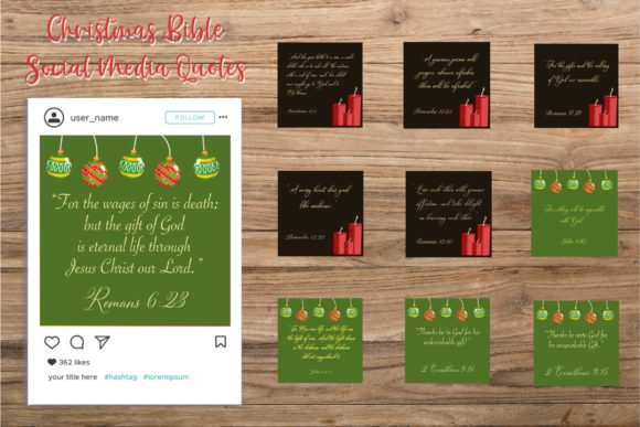 Download Christmas Bible Social Media Quotes - Social media Collection