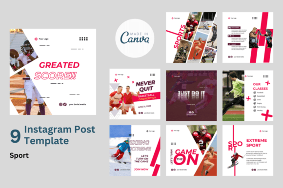 Download Social Media Feed for Sport - Social media Collection