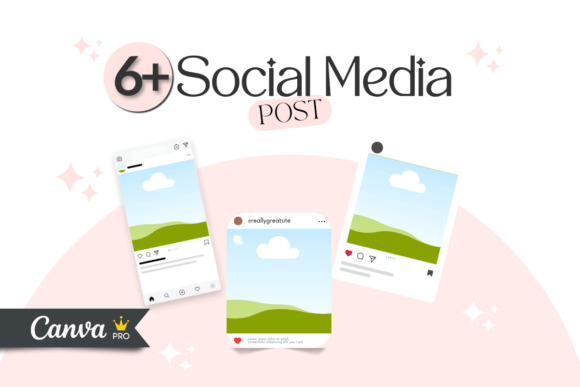 Download Social Media Feed Mockup, Canva Template - Social media Collection