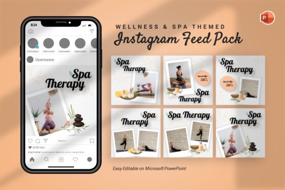 Download Instagram Feed - Wellness Template - Wellness template Collection